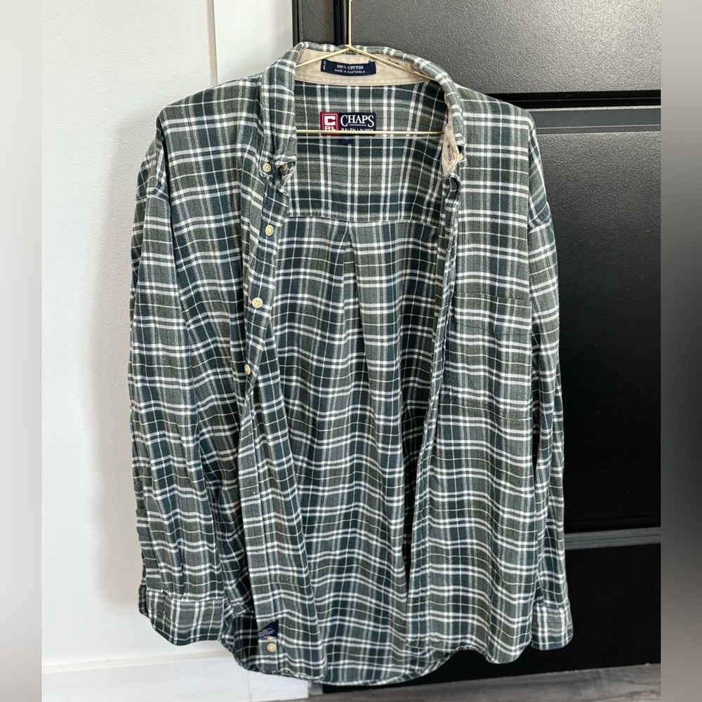 Men’s cotton flannel shirt
